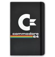 Commodore 64 - Notebook with elastic band A5