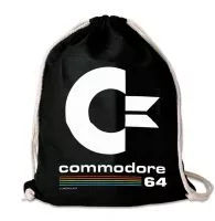 Commodore 64 - Turnbeutel / Baumwollrucksack