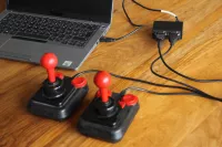 External USB adapter for 2 DB9 joysticks