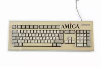 Transparent dust cover for Amiga 2000/4000 keyboard